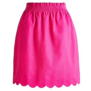 J.Crew skirt  linen blend pink size 2